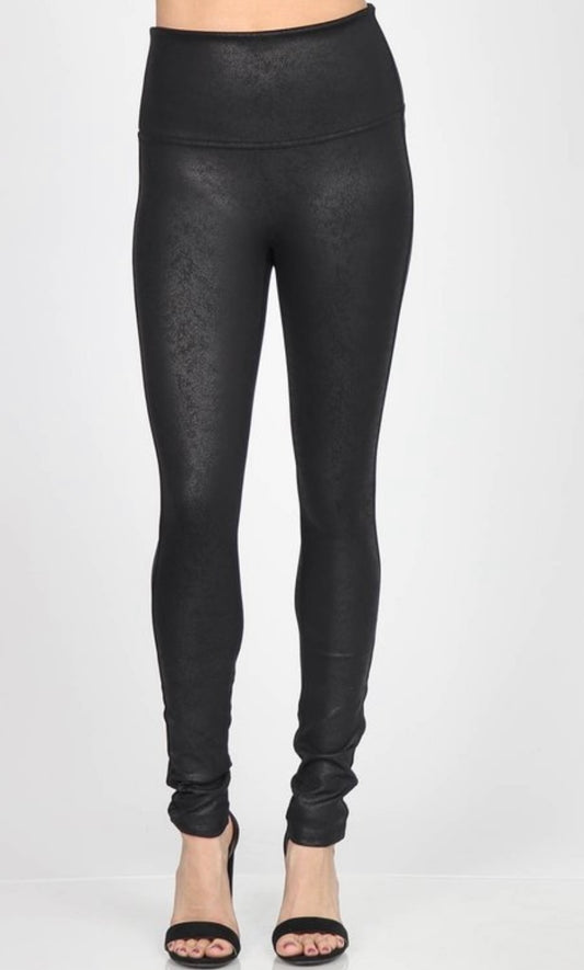 Leatherette Leggings