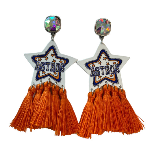 Star Astros Tassel Earrings